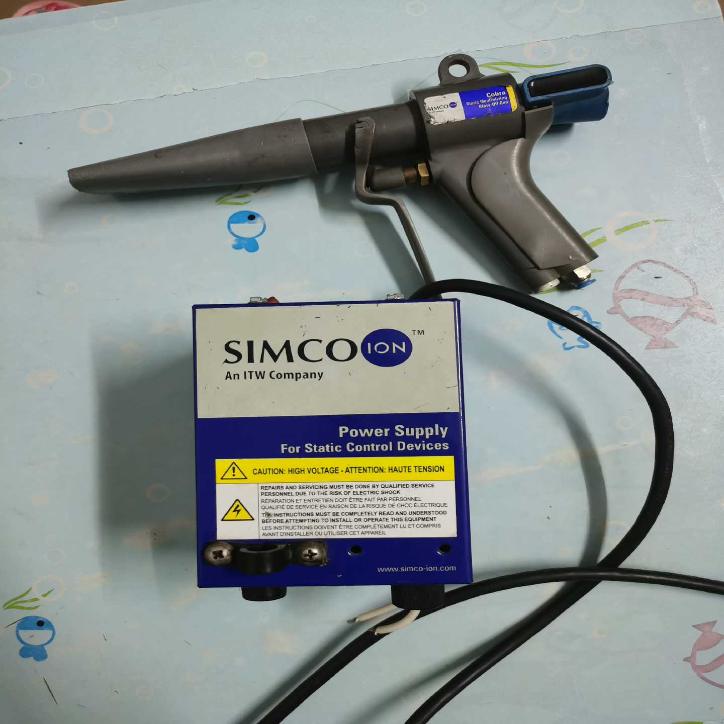 进口SIMCO-ION离子发生器电源，型号G265，如图实物（砌墙设