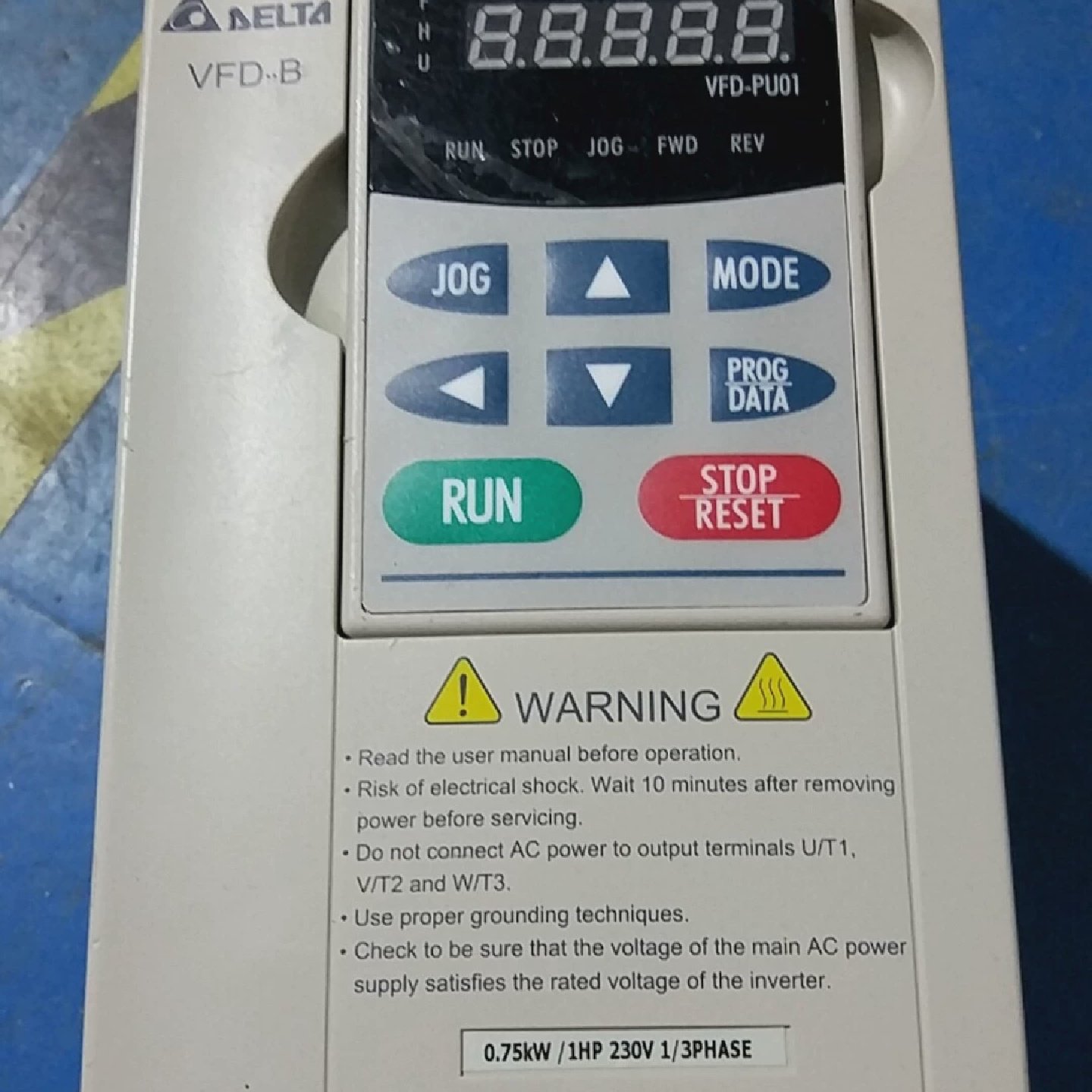 Delta Frequency Converter Vfd007b21a Original Disassembly An