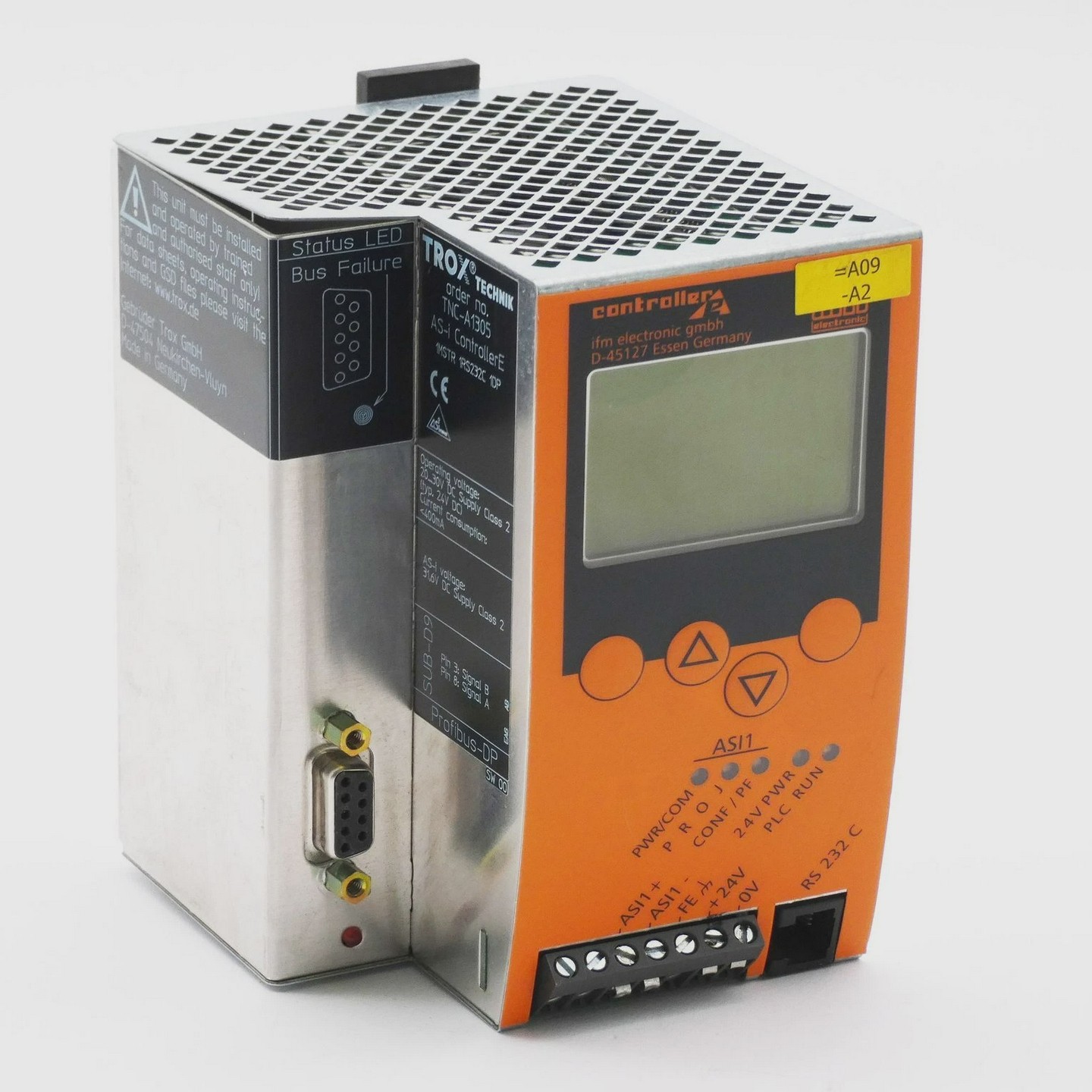 IfmelectronicTROXTNC-A13051MSTR1RS232C1DPAS-iContro