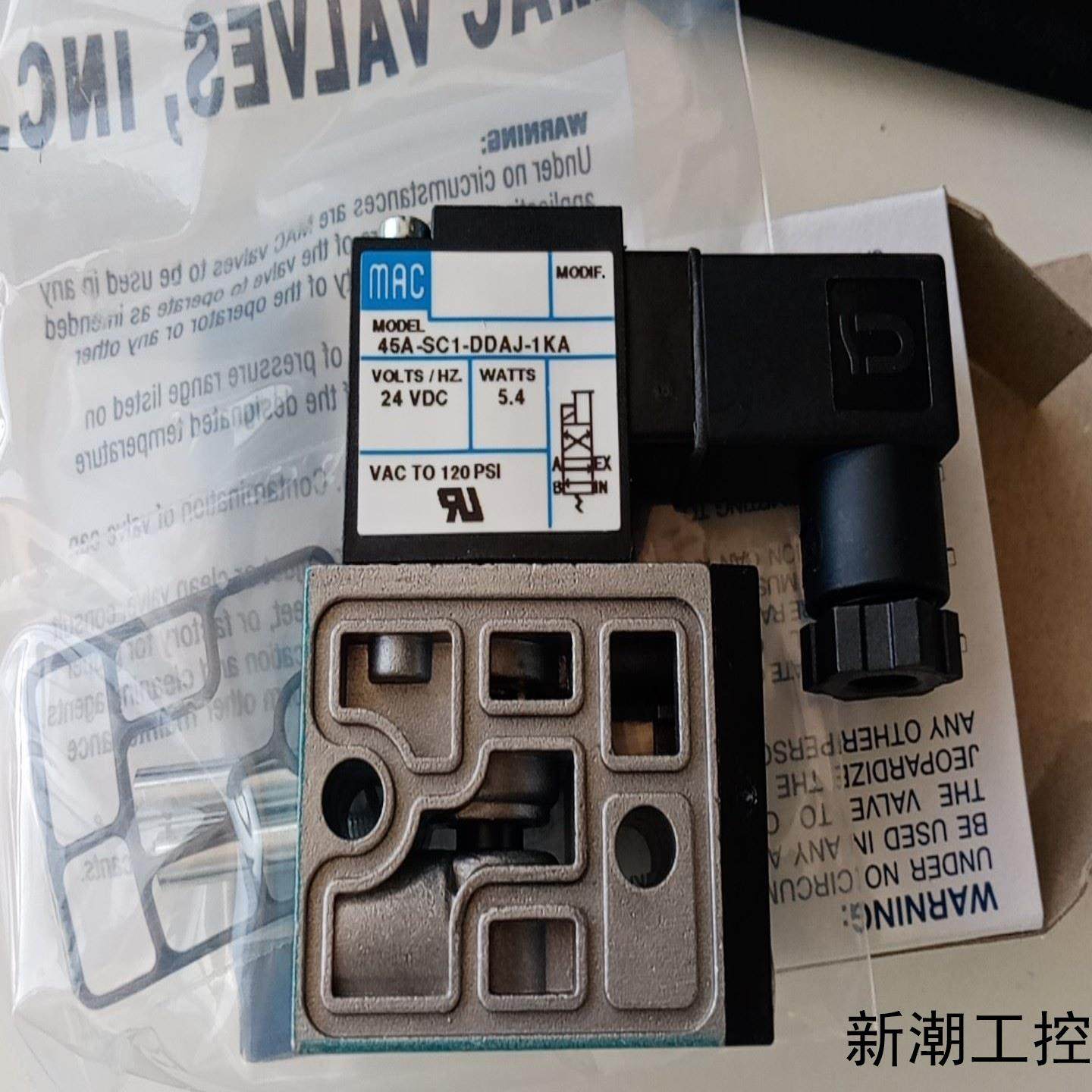 MAC电磁阀45A-SC1-DDAJ-1KA全新原装进口正议价商品