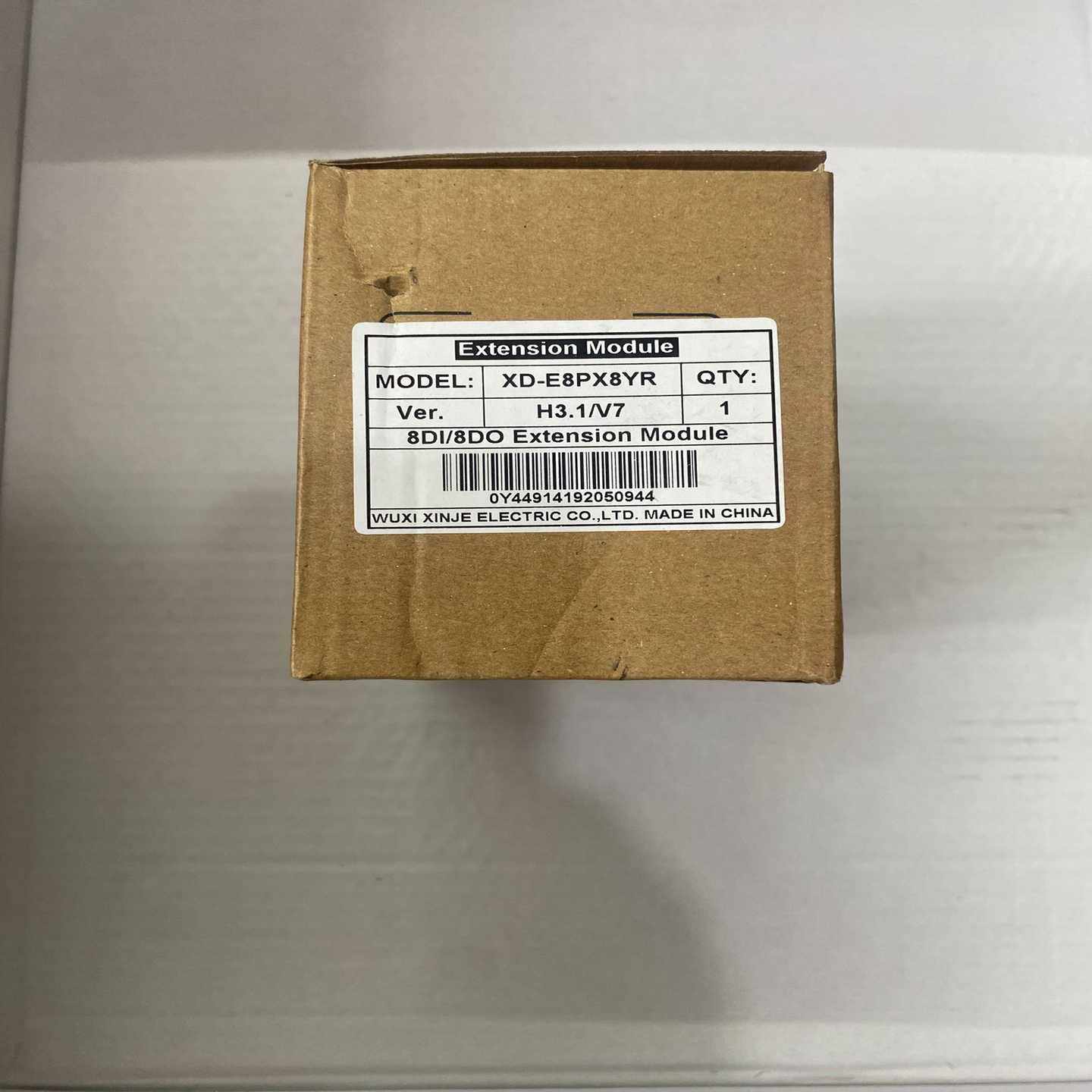 信捷模块，型号XD-E8PX8YR，实物图拍摄，序列号一致，--议价商品