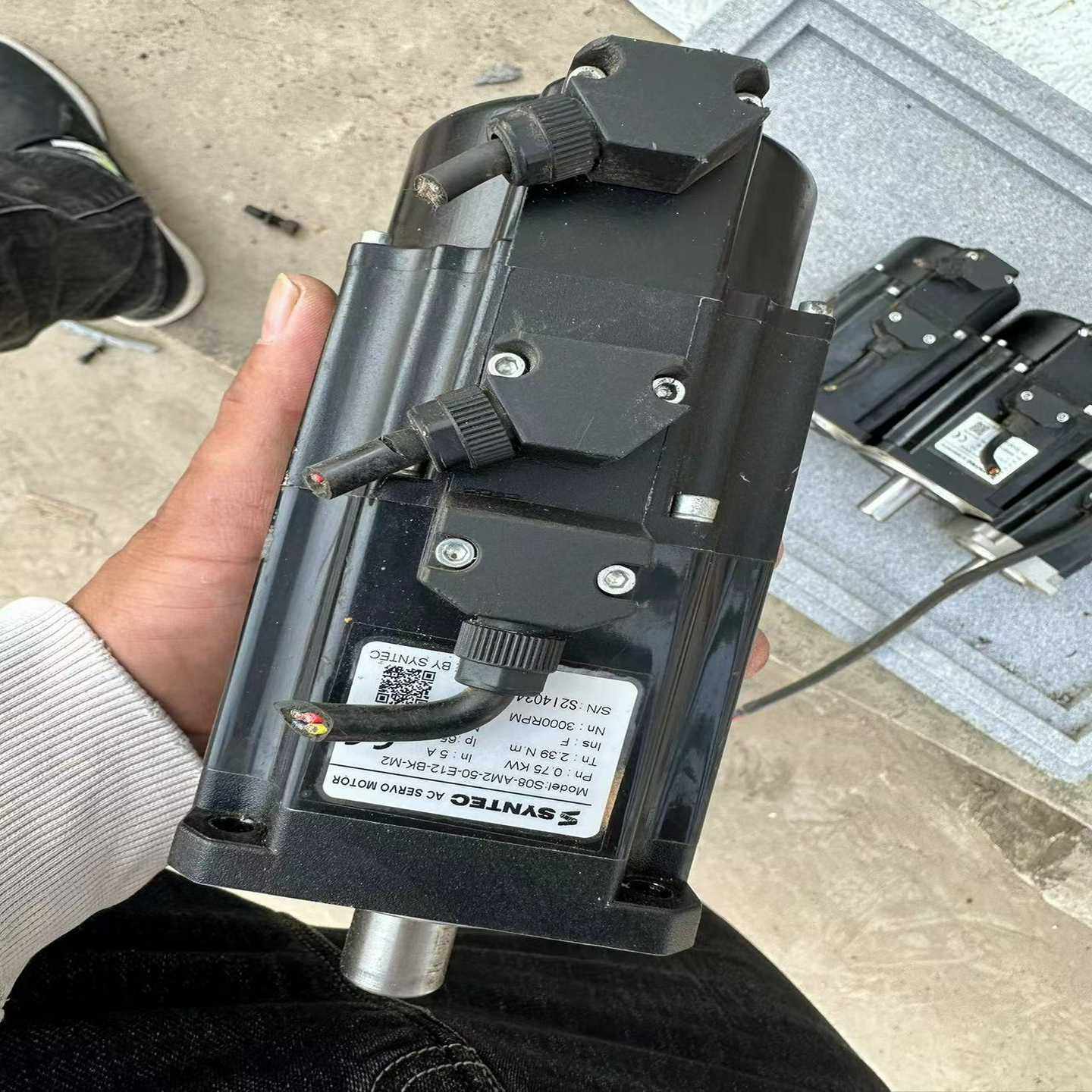 【议价】新代伺服电机S08-AM2-50-E12-BK-M2，如图适用