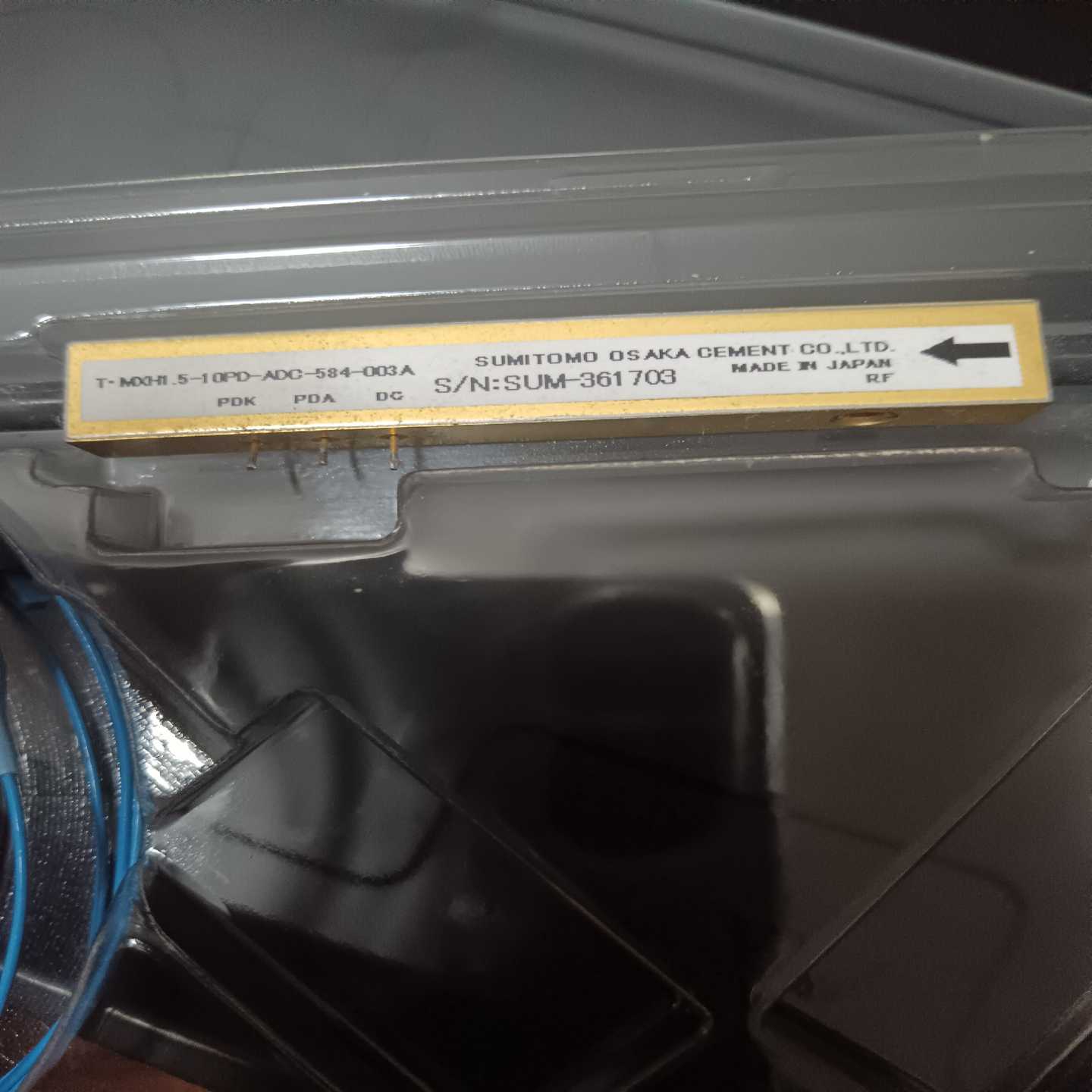 咨询-T-MZH1.5-10PD-ADC-584-003A调制器1