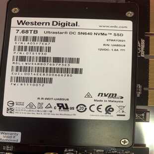 西数SN6407.68T企业级固态硬盘SSDNVME协-议价