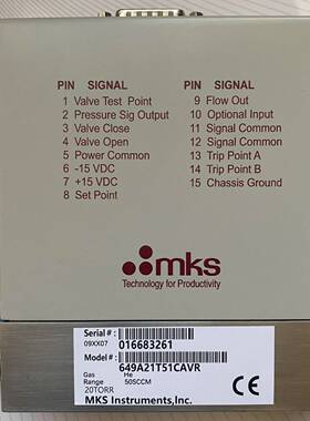 全新MKS649A21T51CAVR质量流量计--议价商品