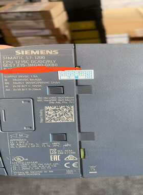 西门子S7-1200CPU1215CDC/DC/RLY--议价商品