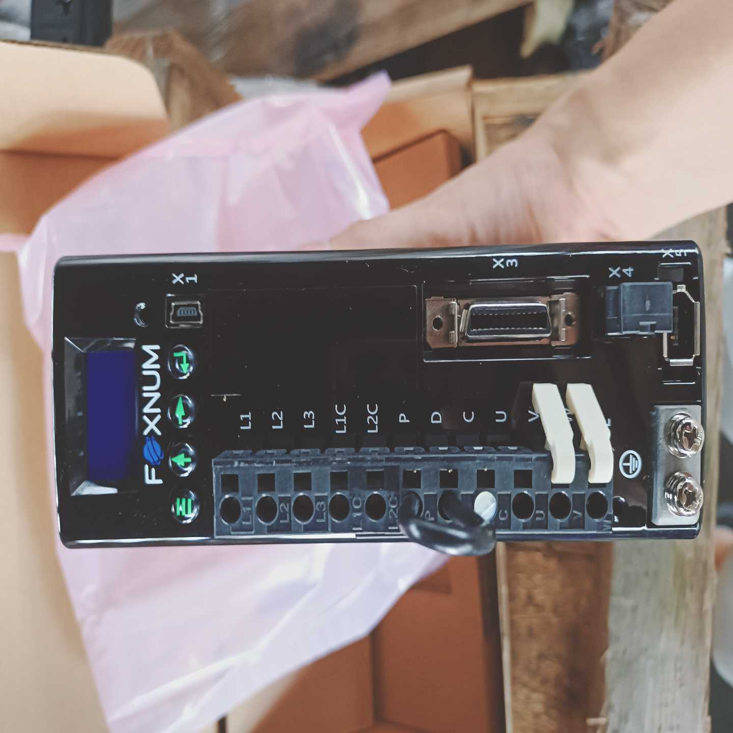 FOXNUM台湾赐福伺服驱动器全新DXFE11240012，--议价商品