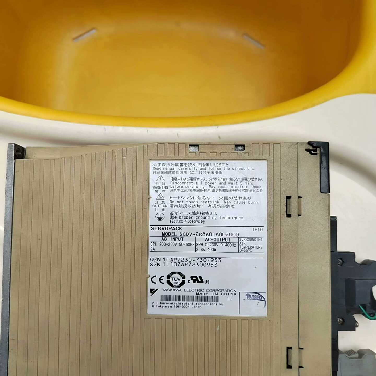 咨询-安川伺服驱动器SGDV-2R8A01A