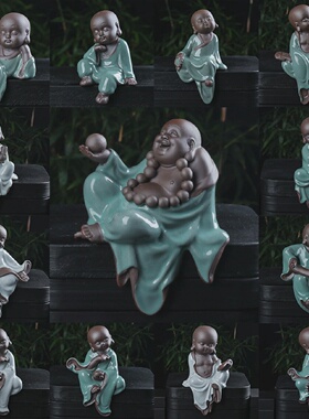 陶瓷禅大阁窑官窑禅字装饰水柜装饰花宠物茶宠物大礼