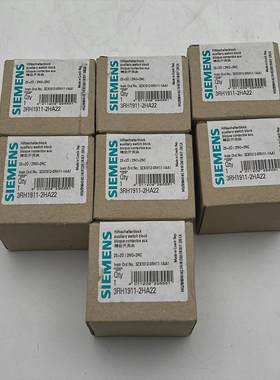 [LOTOF7]Siemens3RH1911-2HA22Auxiliaryswitchblock2NO