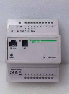 SCHNEIDER电动TACXENTA401硬件2.2可编程控制器007301012