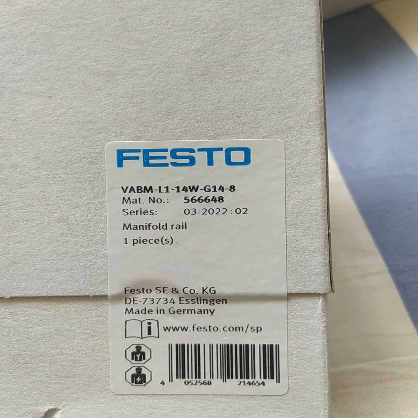 VABM-L1-14W-G14-8费斯托566648询价