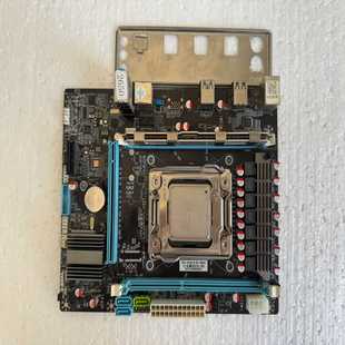 咨询 华智X79F主板带挡板亮机测试