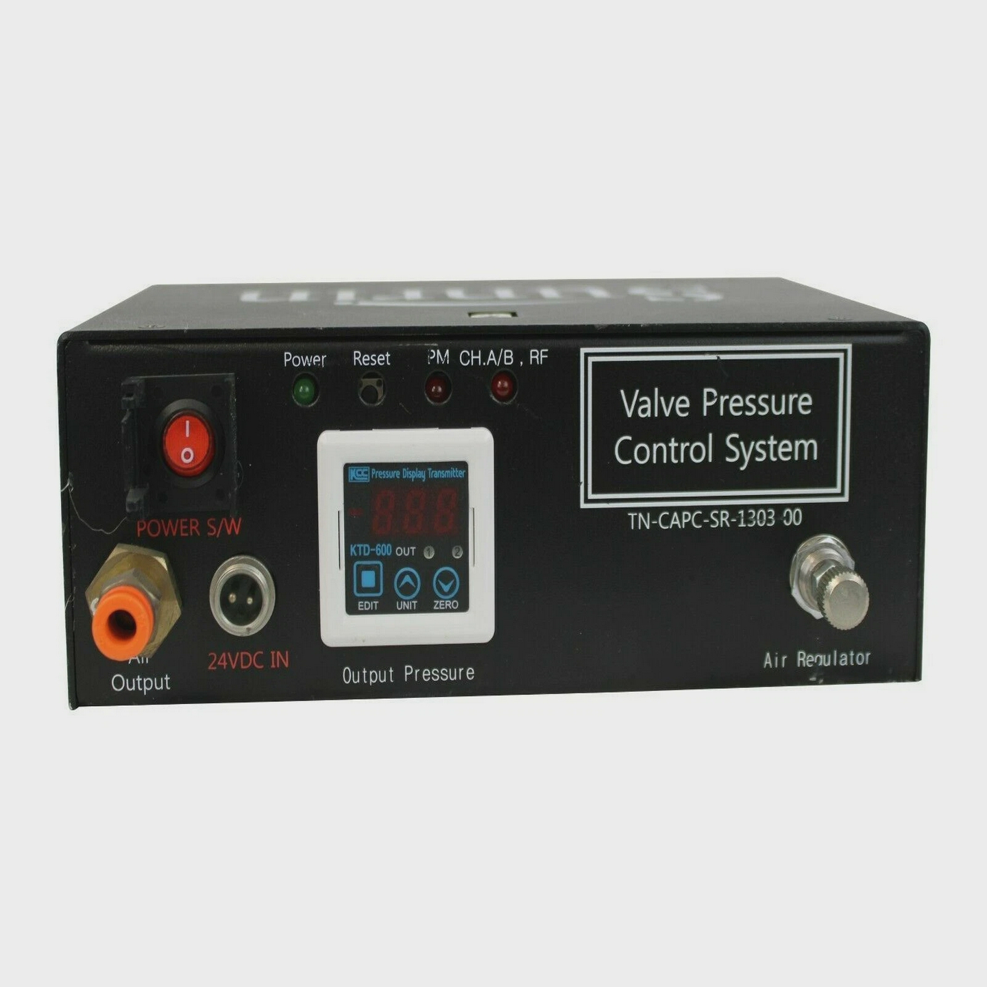 SUNRINVALVEPRESSURECONTROLSYSTEM,TN-CAPC-SR-1303-00