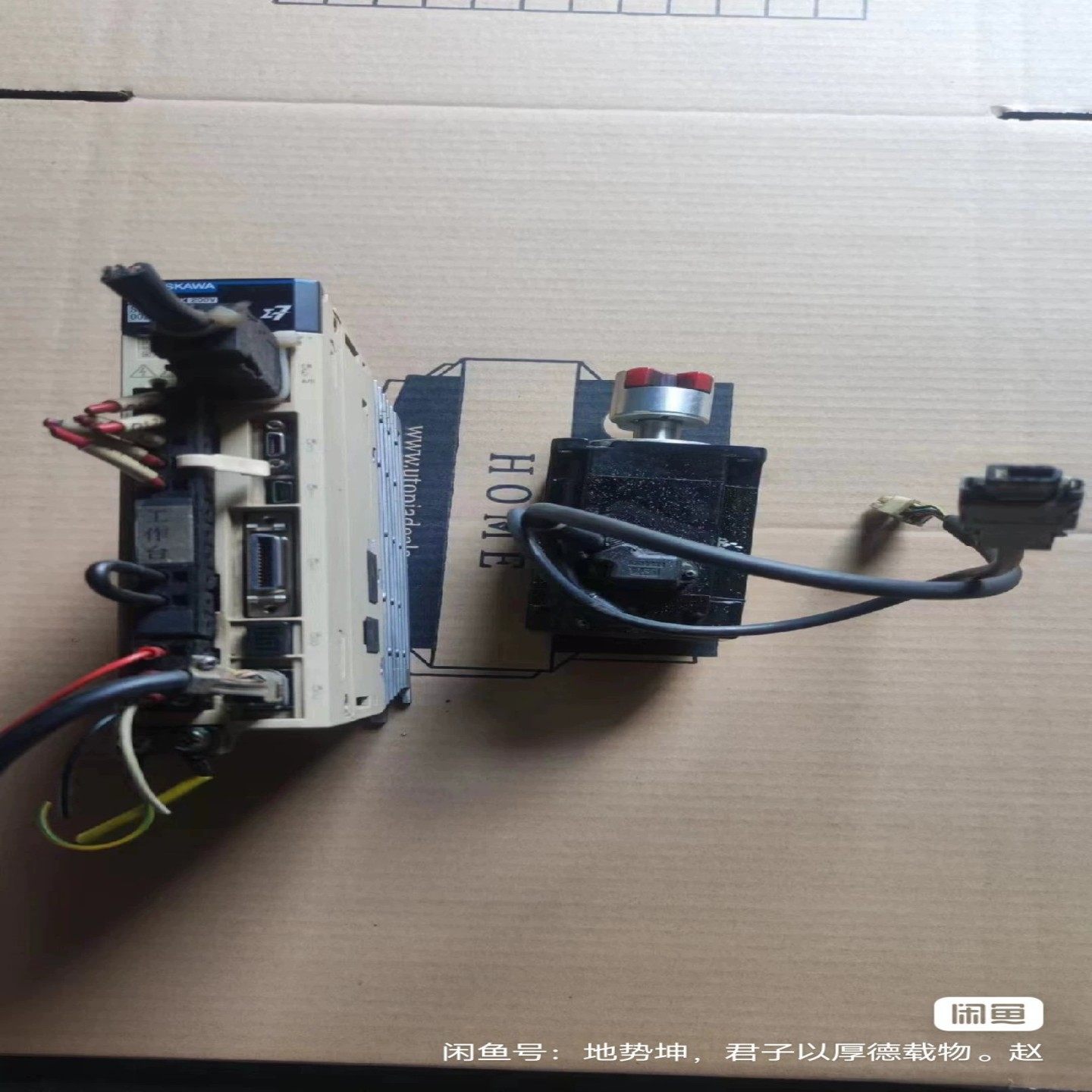 安川伺服驱动器，驱动器SGD7S-2R8A10A002+电机【卡奥电子】