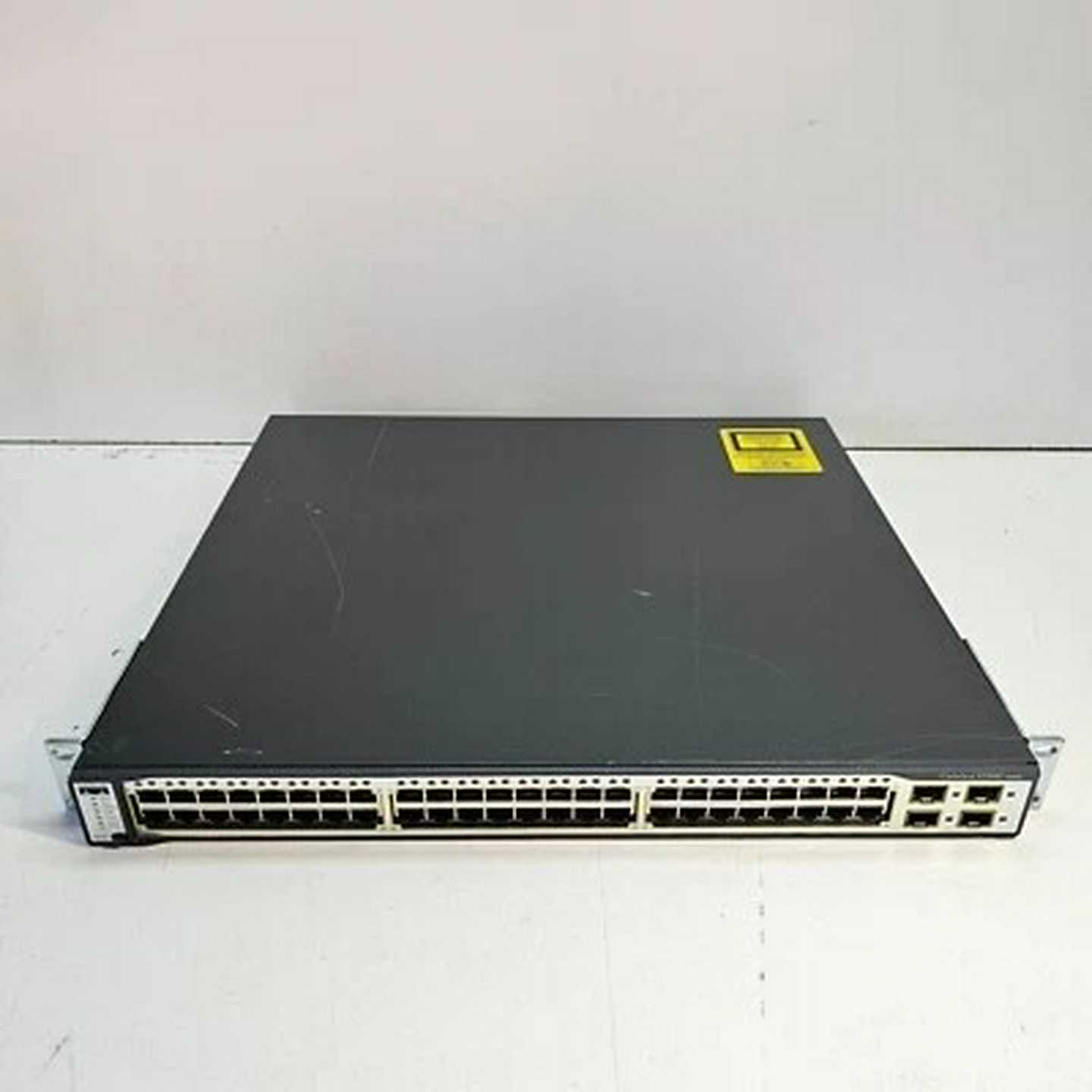 Cisco思科WS-C3750G-48TS-S三层交换机。--议价商品