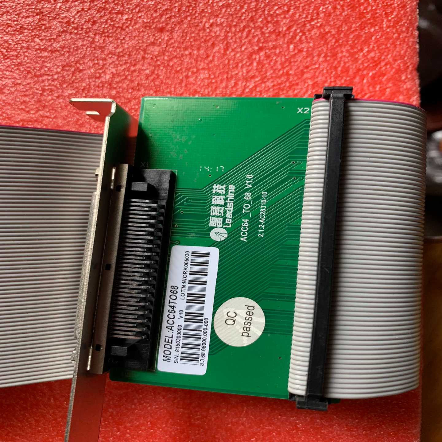 （议价）雷赛控制卡DMC3800，转接板ACC64T068，