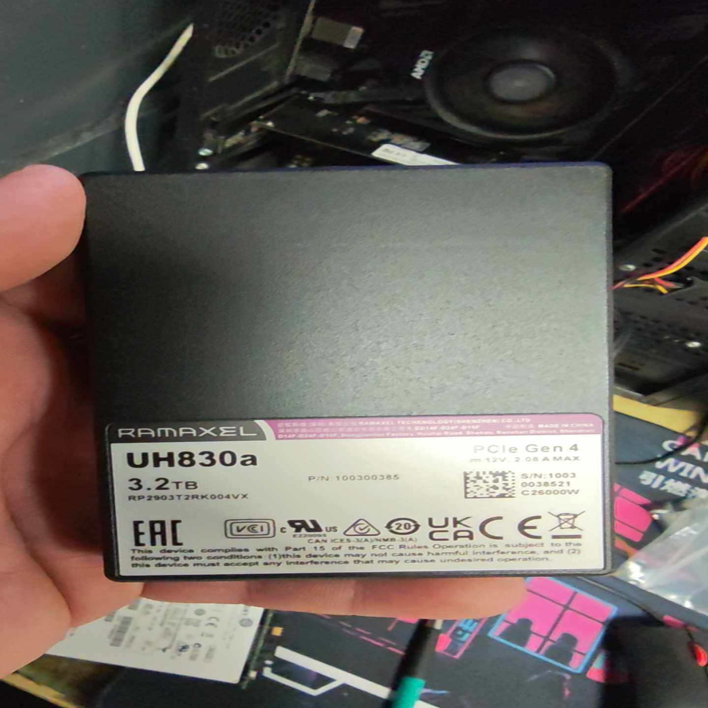 RAMAXEL亿联UH830a固态硬盘，3.2TB大容量，P--议价商品