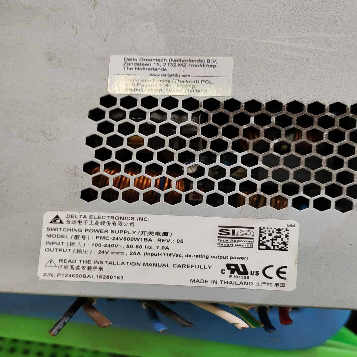 台达开关电源平板系列PMC-24V600W1BA24V2-议价