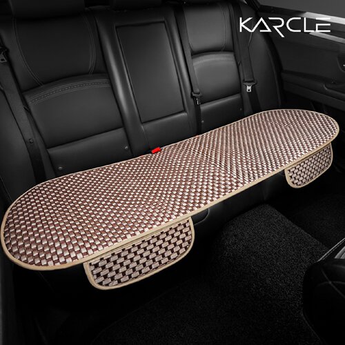 卡客夏季冰丝汽车坐垫小三件无靠背夏季车垫亲肤透气厂家