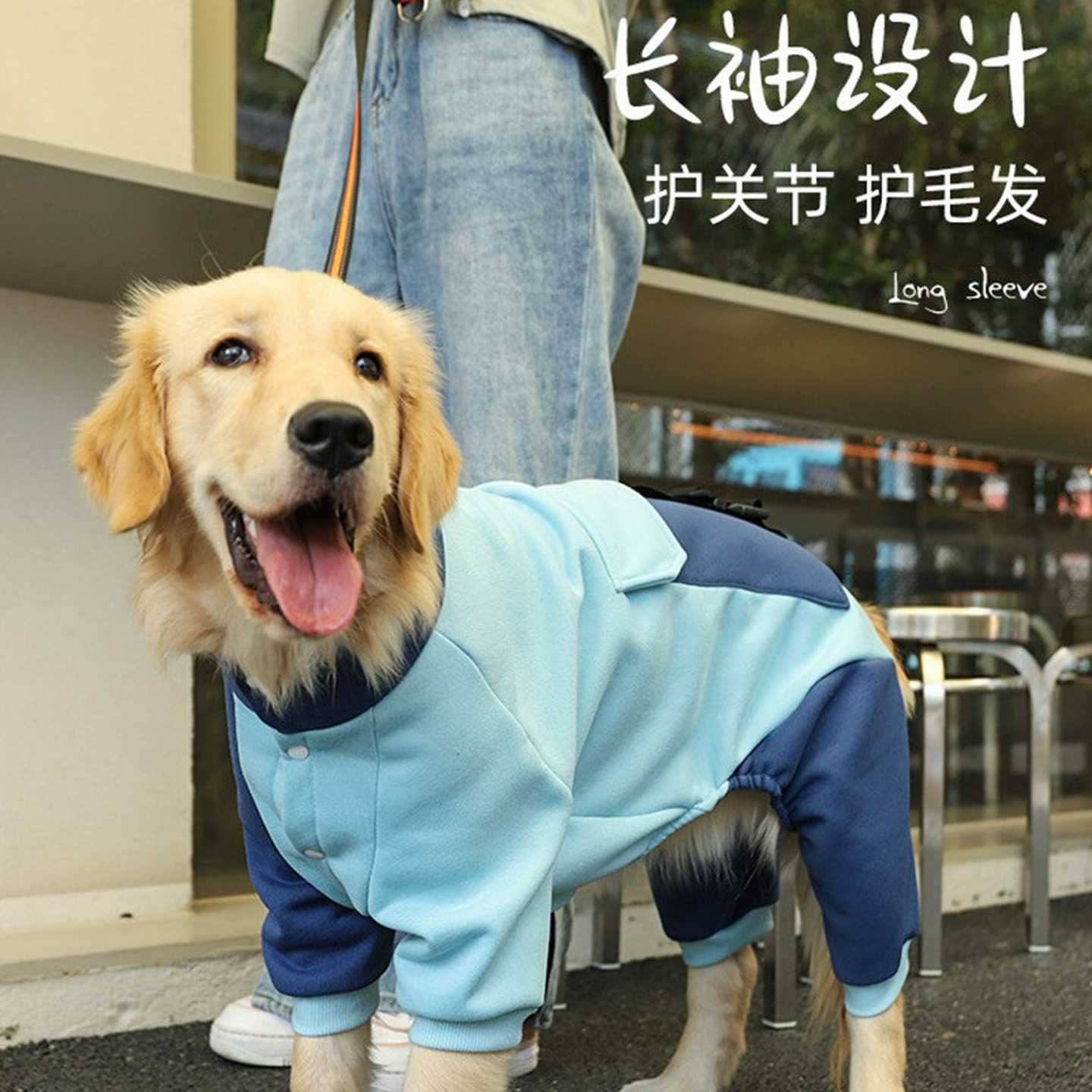 狗狗衣服秋冬金毛中型大型犬宠物边牧大狗拉布拉多巨贵四脚春秋款