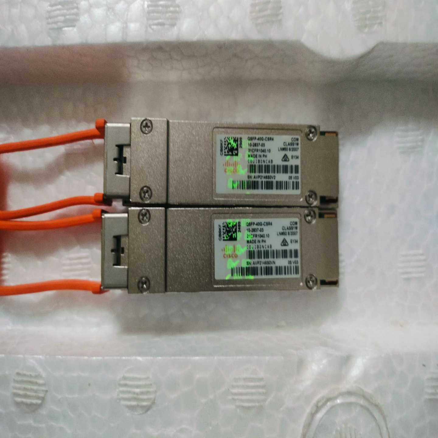 询价~cisco 40g 光模块 QSFP-40G-CSR4