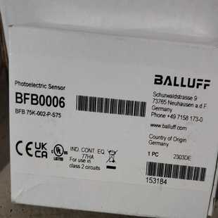 询价 BFB0006德国巴鲁夫BFB 75K 002