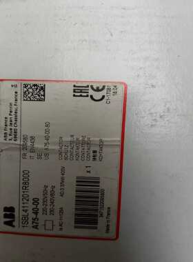 【议价】交流接触器A75-40-00电压220V1SBL4