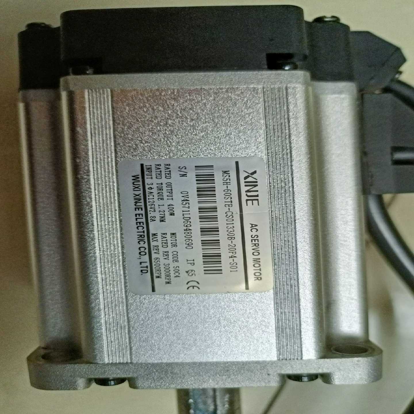 议价9新信捷伺服电机400W信捷高惯量MS5H,只剩一台,实物