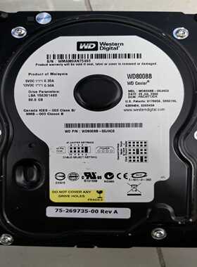 【星慕电子】Western digital wd800bb-00jhc0