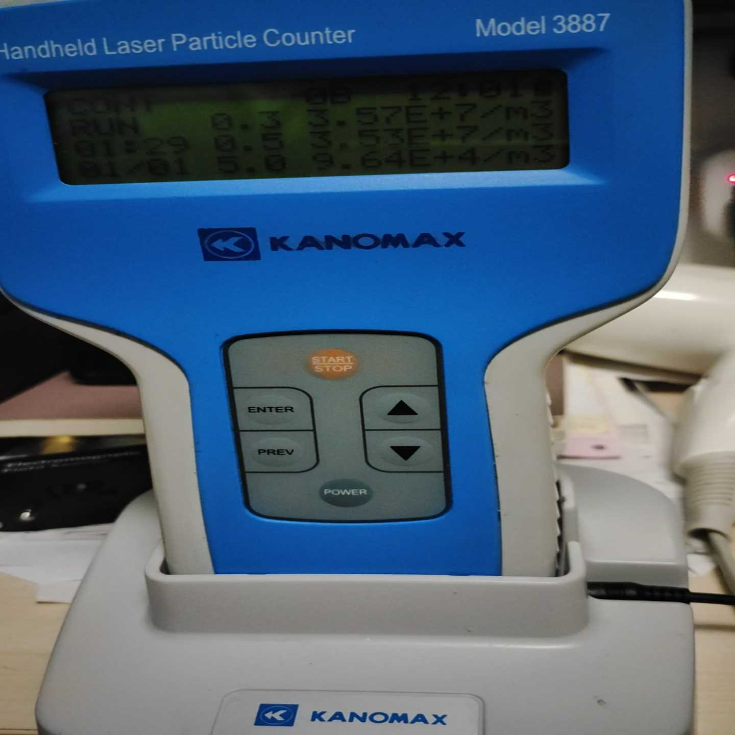 询价kanomax3887A3通道尘埃粒子计数器0.30
