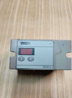 施能燃烧设备SCU2.2控制器，灰色外壳，外观有使用痕迹。显--议价