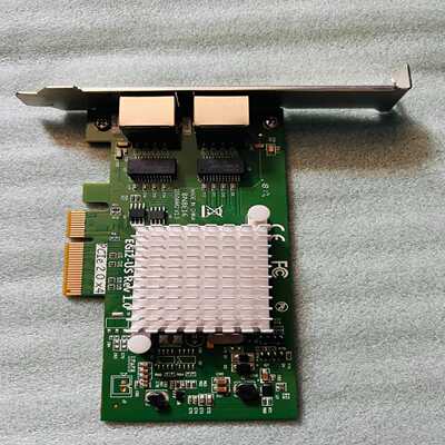 询价原装浪潮IntelI350-T2双口千兆乙太网卡群晖e