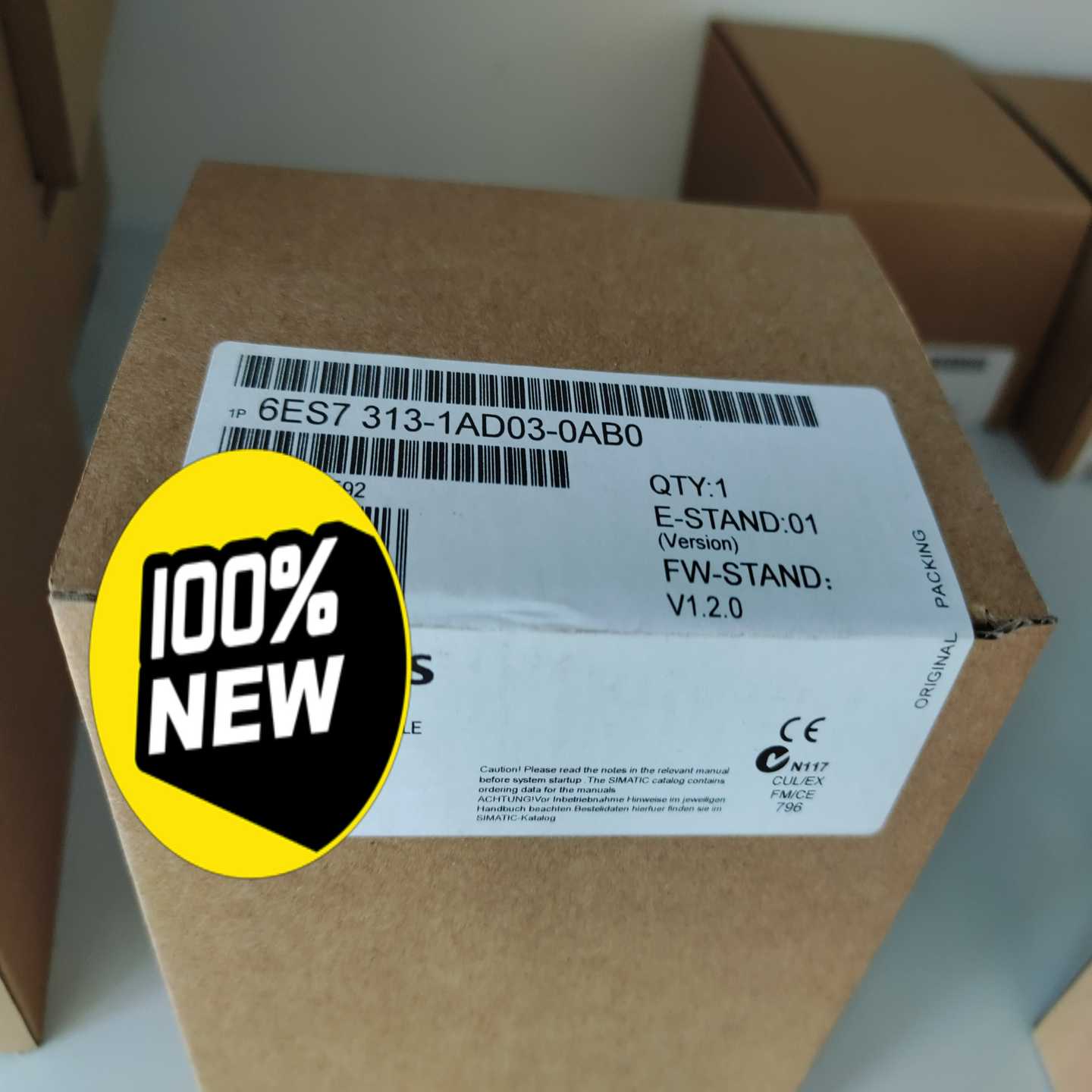 未开封6ES7313-1AD03-0AB0当天发（佳毅工控）