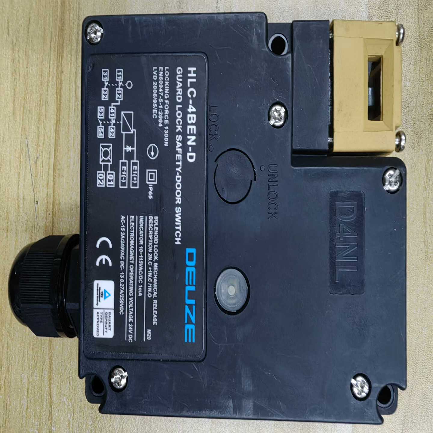 议价HLC-4BEN-DDEUZE德尔兹电磁锁安e全门开关H现货/维修