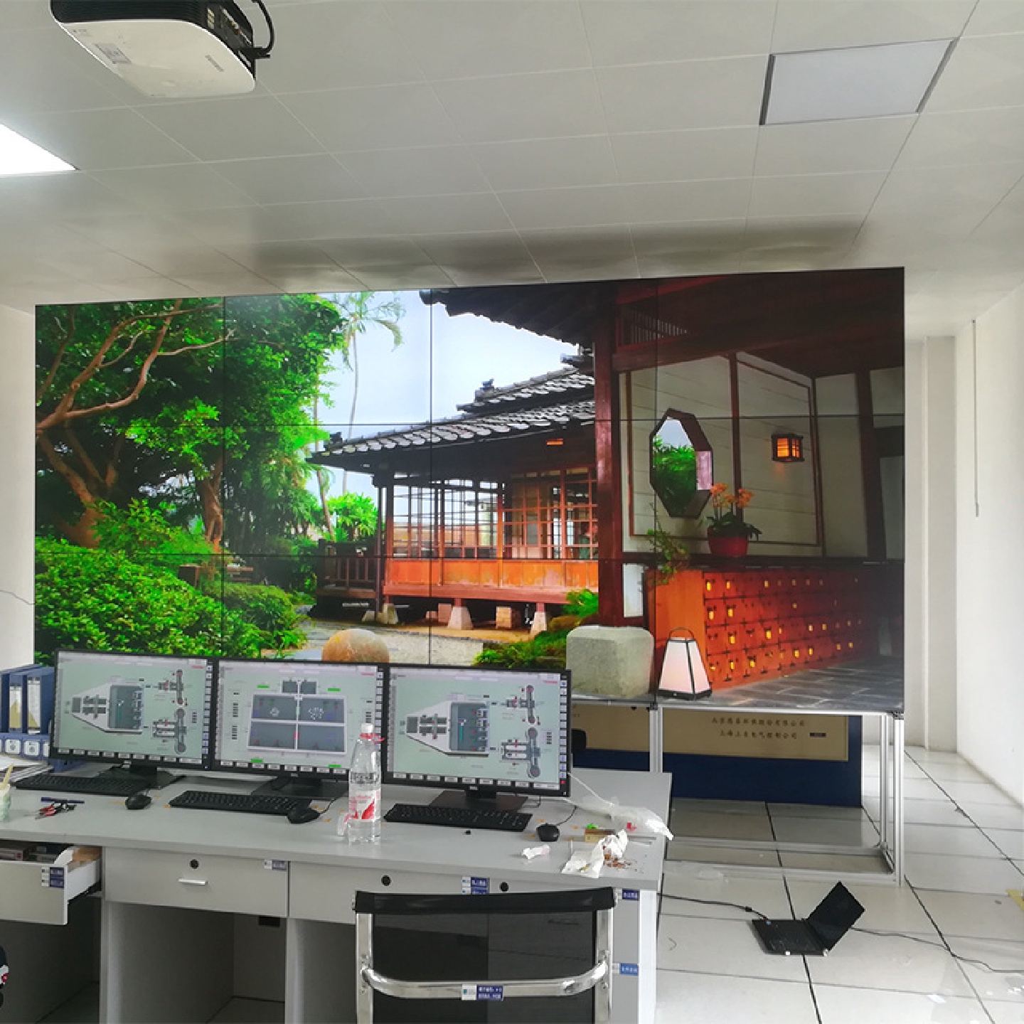 无缝液晶拼接屏会议展厅监视显示器46寸49寸55寸65超大拼接200寸
