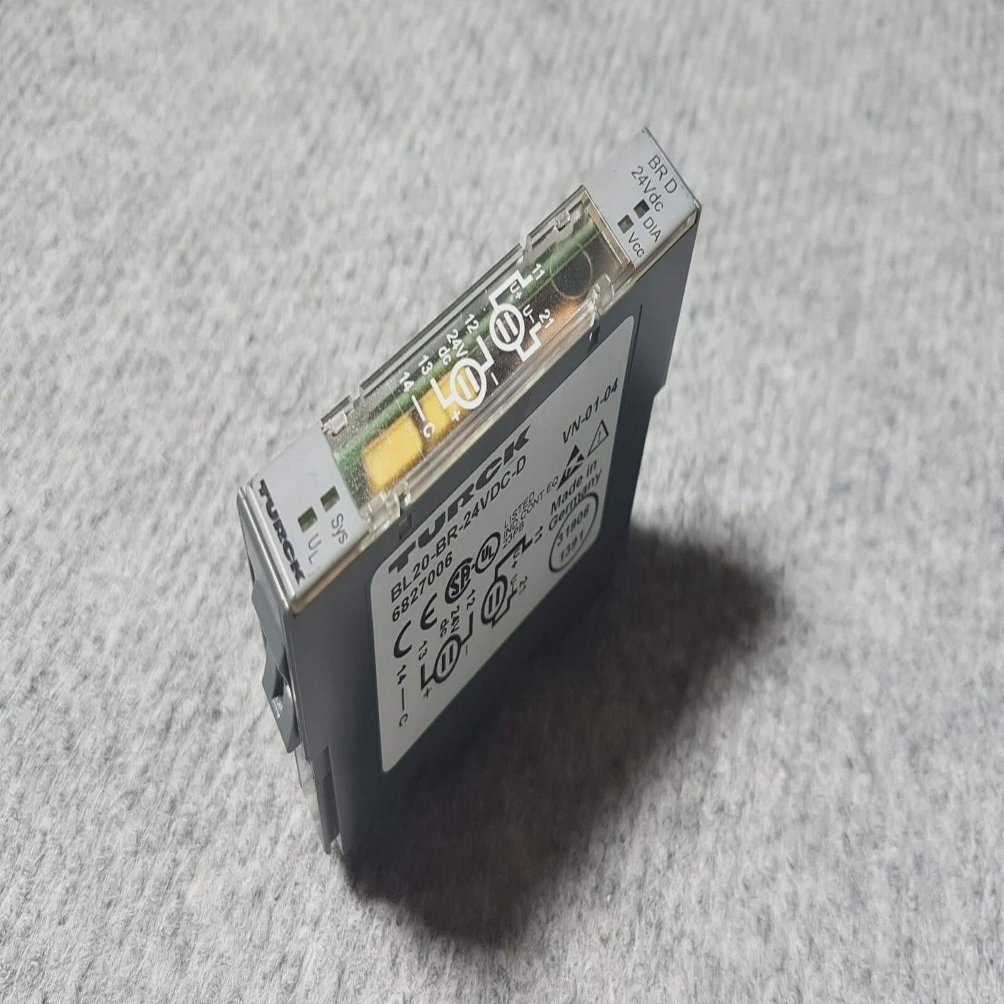 TURCKBL20-BR-24VDC-DVN-01-04BL20ElektronikmodulBus-Refr