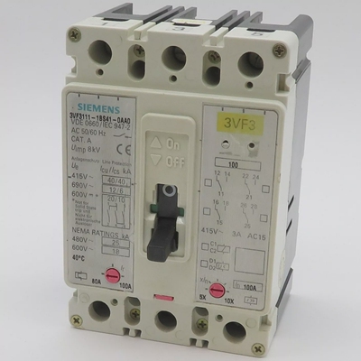 SIEMENSLeistungsschalter3VF3111-1BS41-0AA0CircuitBreaker