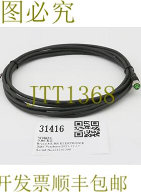 供应31416 MURR ELEKTRONIK CONNETOR 电缆PUR 3X025270
