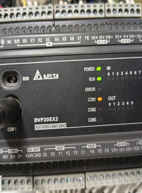 【议价】台达PLC DVP20EX200R带昆仑通EPC7062D