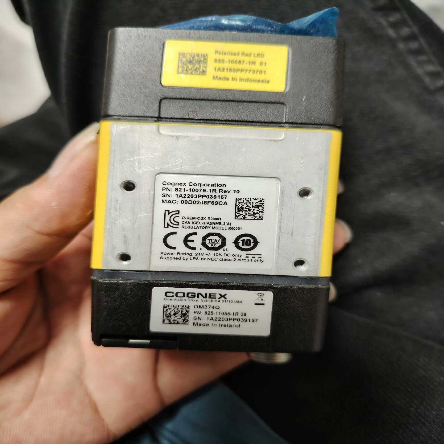 康耐视dm374q未使用未保存好有点划痕询价