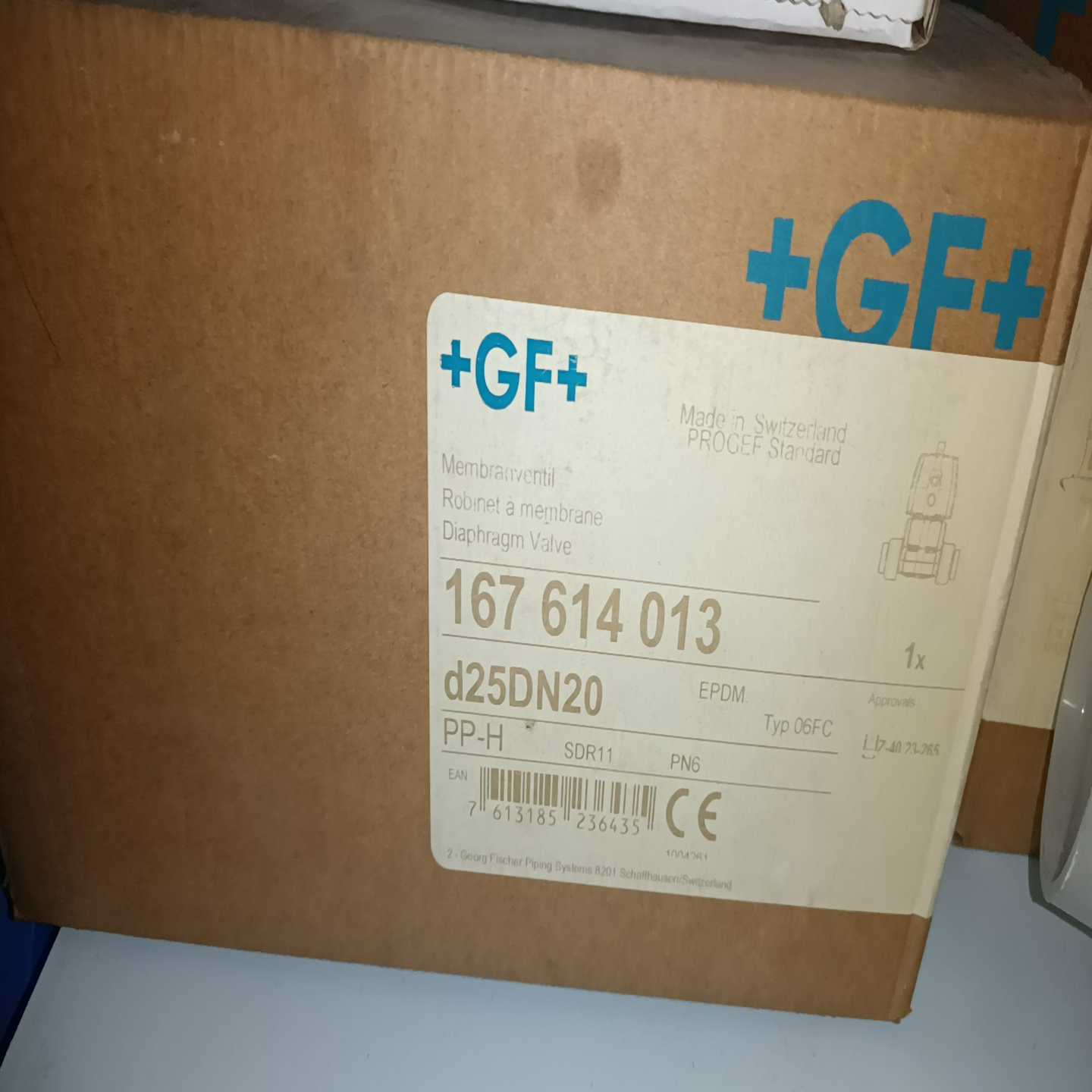 全新GF球阀d25DN20议价--议价商品