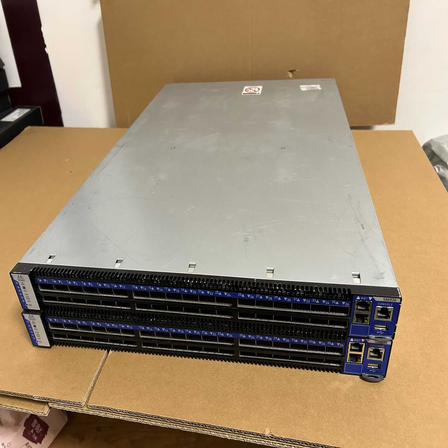 询价~迈络思 Mellanox SX6036 36口56Gbps