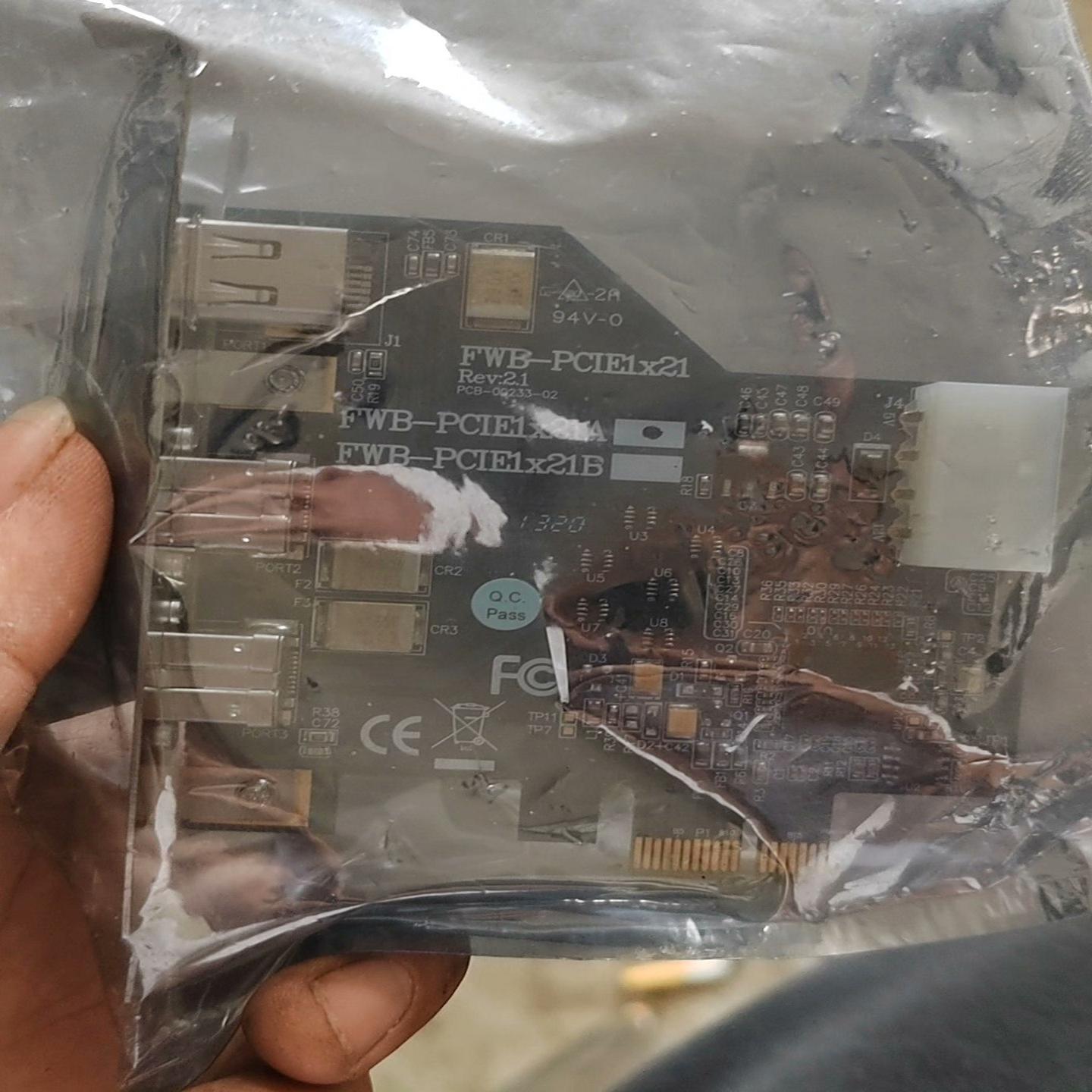 询价~台湾 IOI FWB-PCIE1x21A 1394B 工业视