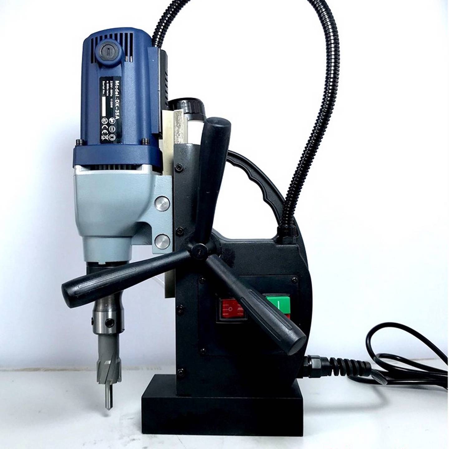 议价-DK-35A轻小便携磁力钻U磁座钻空心钻机取芯电钻钢板钻孔机