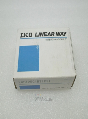 IKO带盒LWHT25C1BT1PS1LHWT2525FlangeTap类型用于替换B