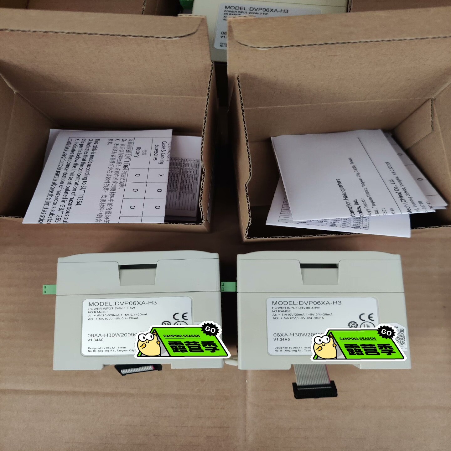 台达PLC扩展模块，DVP06XA—H3，输入输出混合模