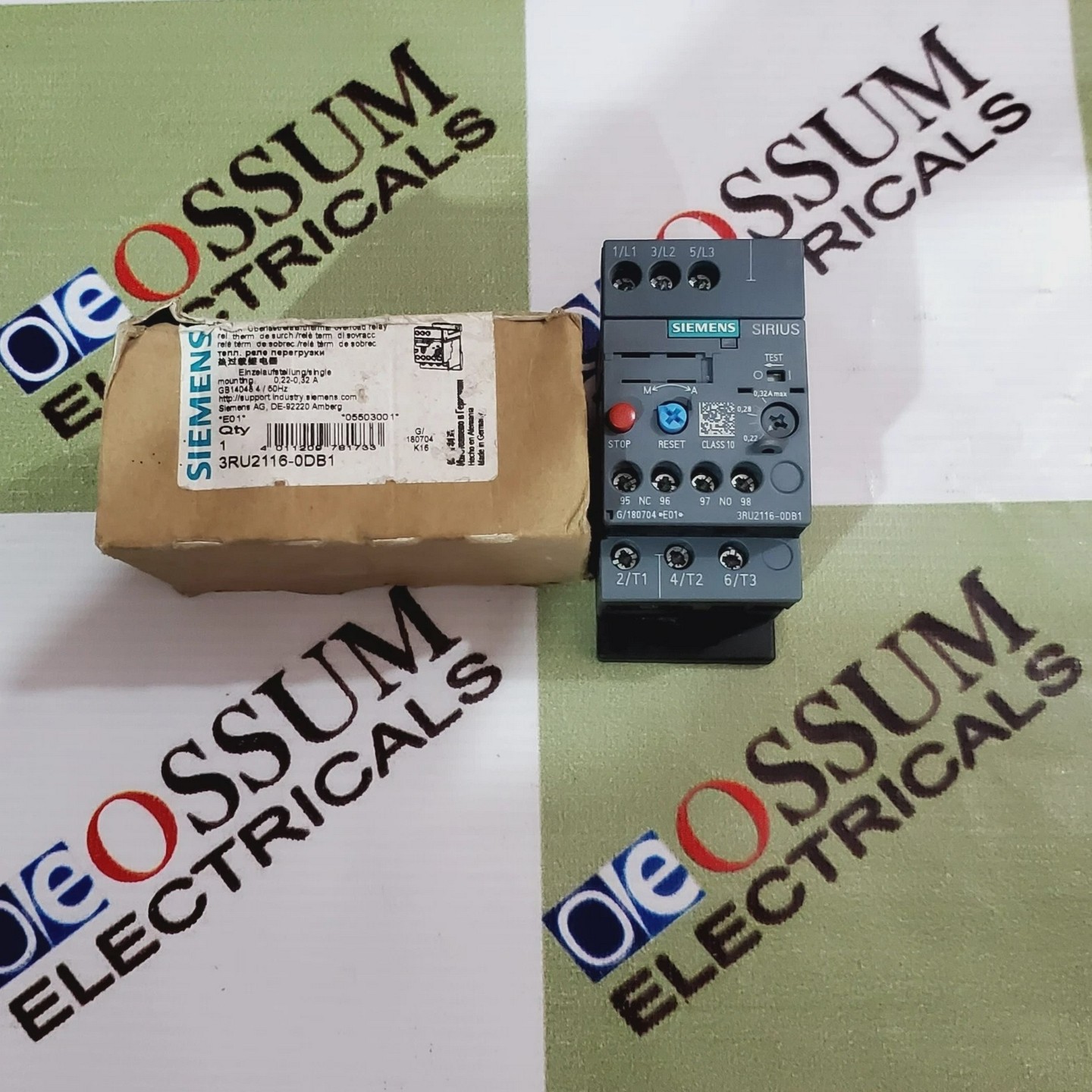 西门子3RU2116-0DB1散热覆盖继电器0.22-0.32AMP免费快速发货