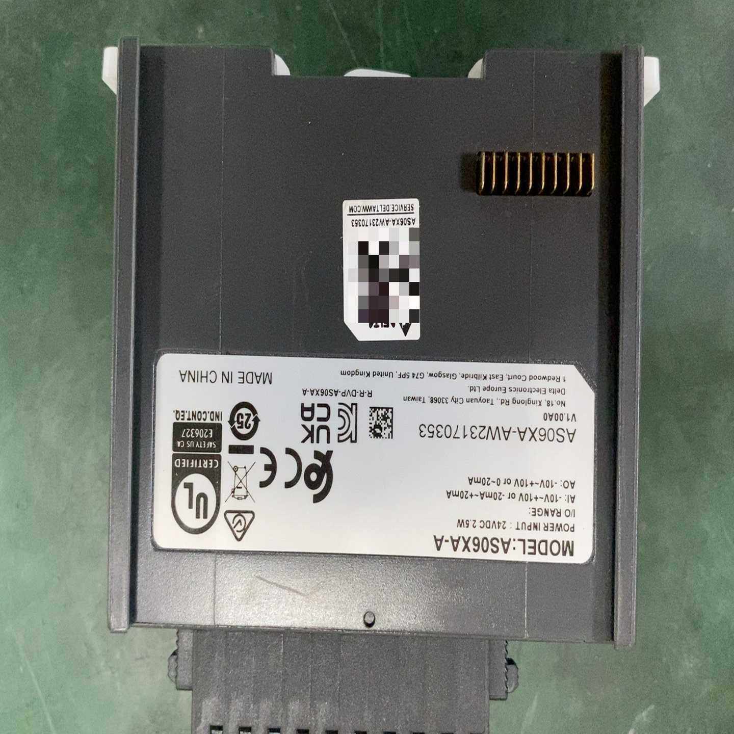 台达AS06XA-A模块，23年产品，16点继电器输出，--议价商品