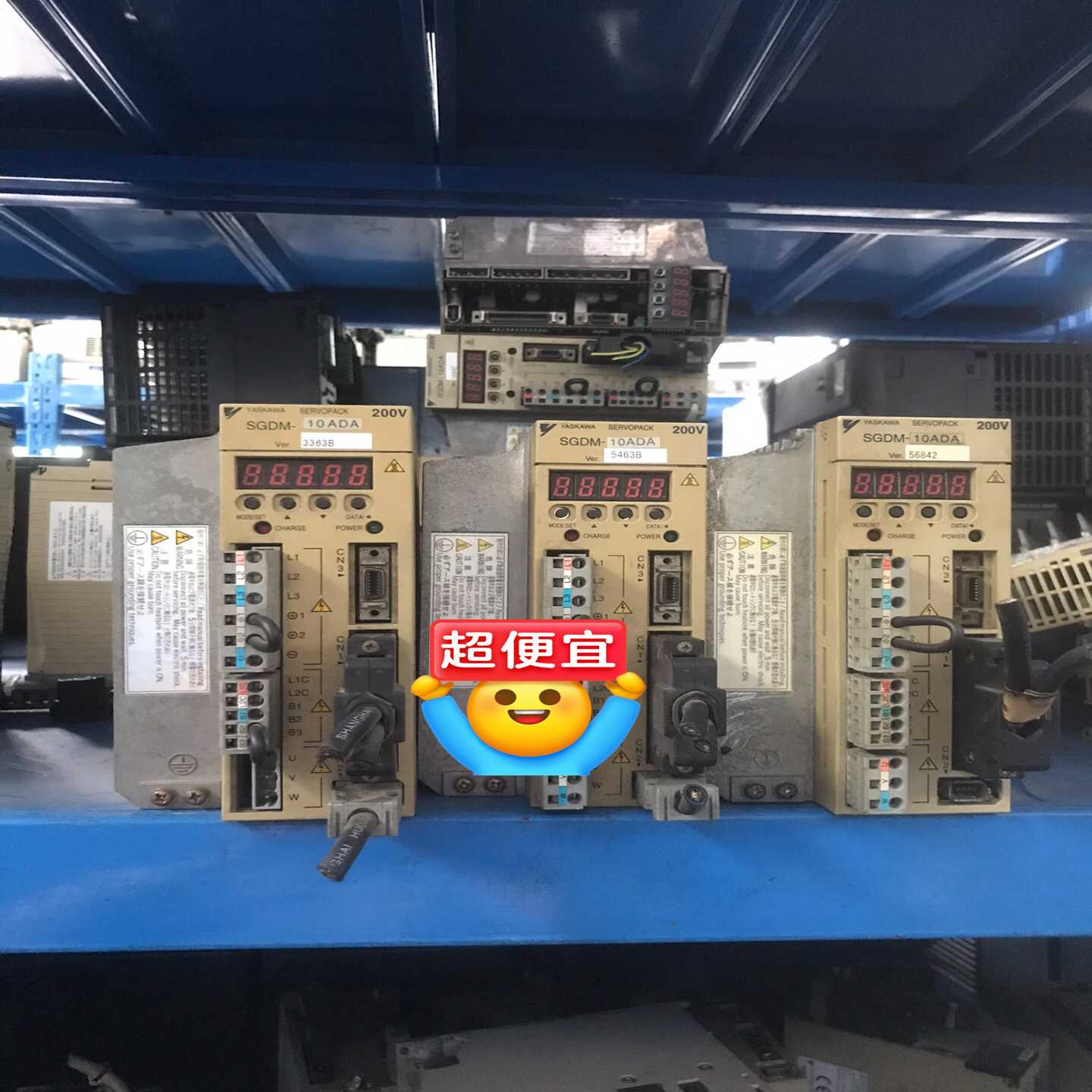 询价#变频器安川伺服驱动器SGDM-10ADA1KW实物拍